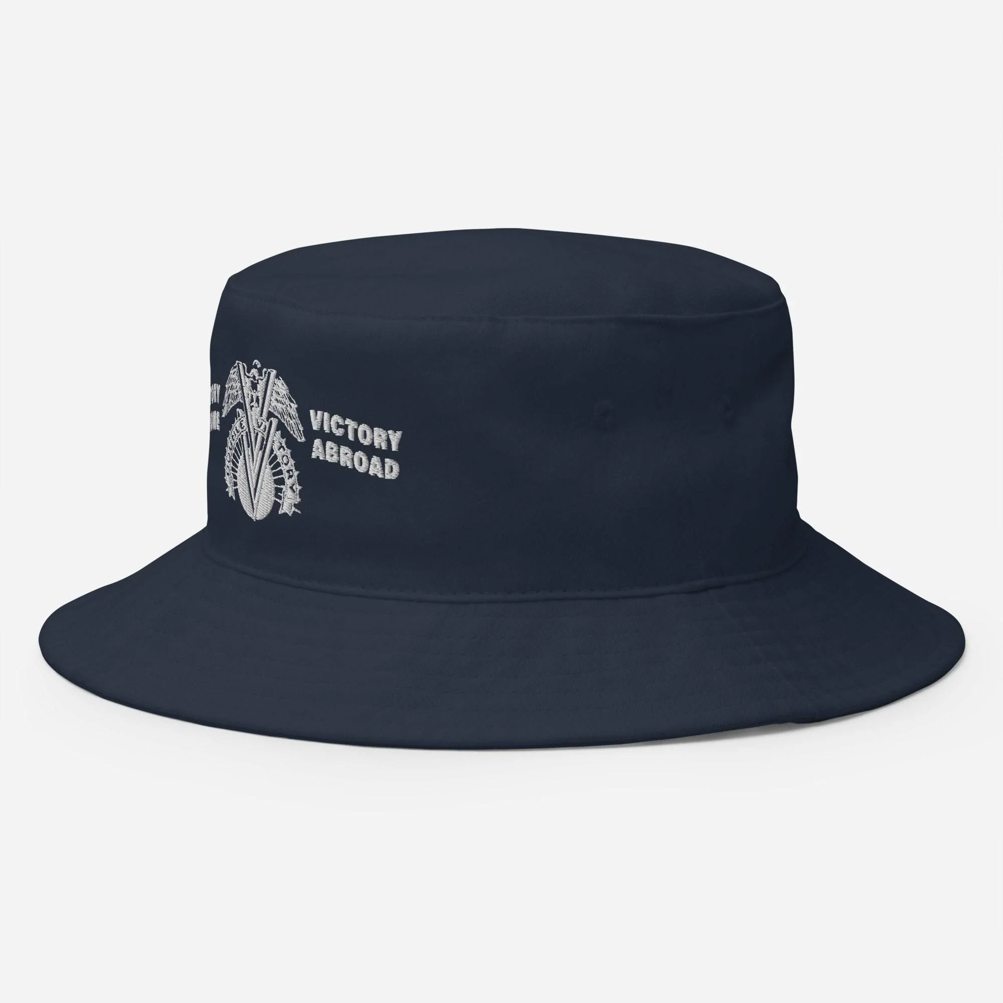 Double V Campaign Embroidered Bucket Hat - Image 4