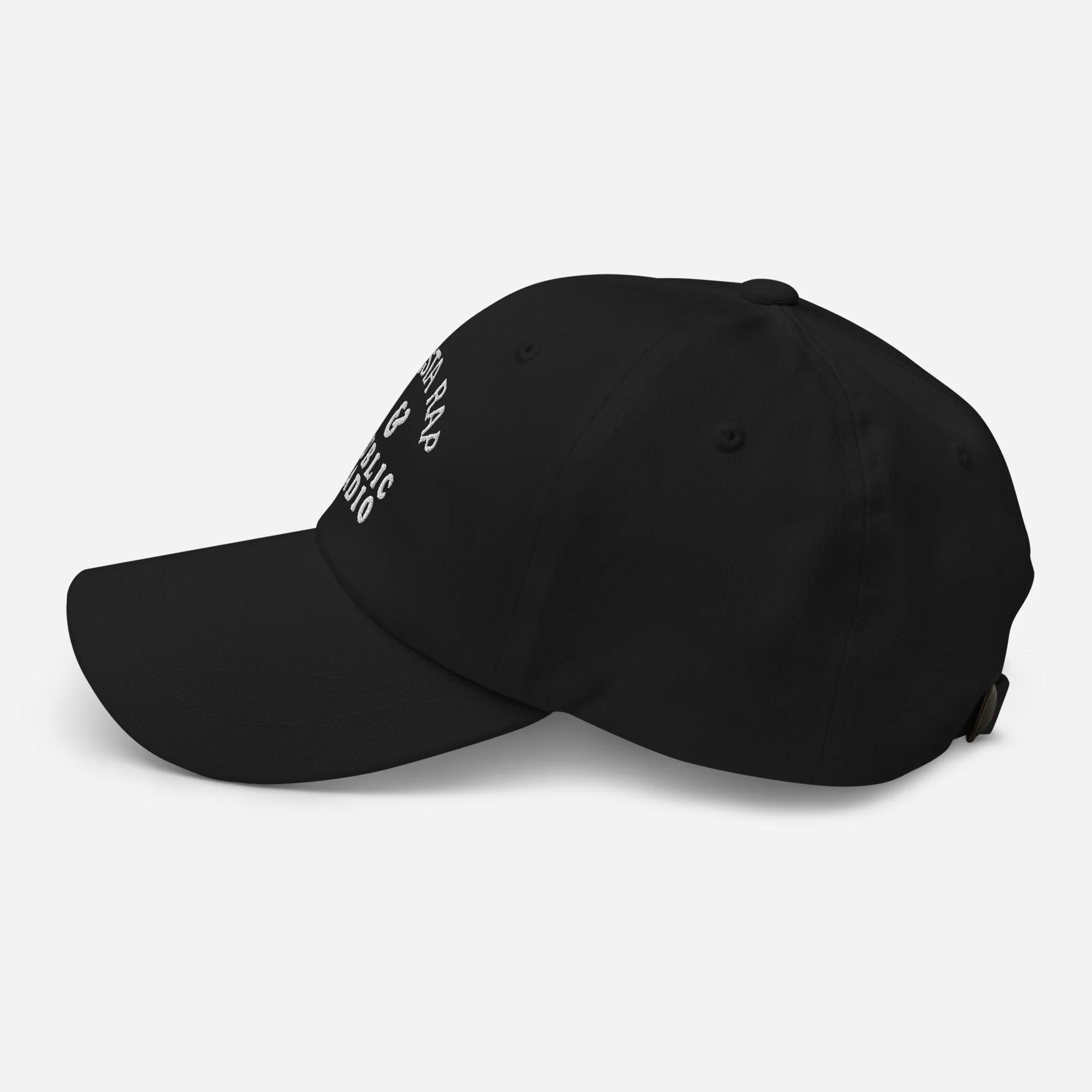 Gangsta Rap And Public Radio Baseball Cap - Image 3